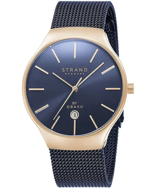 Zegarek męski Strand by Obaku Caspian Strand-S701GDVLML