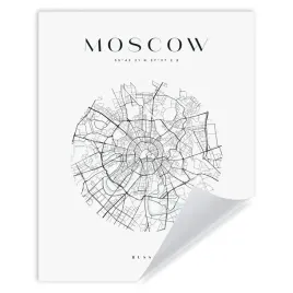 plakat-mapa-miasta-rosja-stolica-moskwa-kolo-24x30-cm
