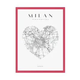 plakat-mapa-miasta-milan-serce-24x30-cm-ramka-amarant