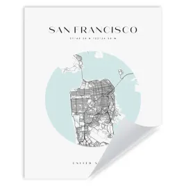 plakat-mapa-miasta-san-francisco-usa-kaliforania-kolo-24x30-cm