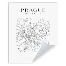 plakat-mapa-miasta-praga-czechy-europa-stolica-kwadrat-24x30-cm