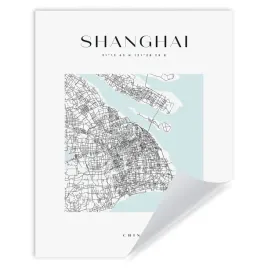 plakat-mapa-miasta-shanghai-chiny-azja-szanghaj-kwadrat-24x30-cm