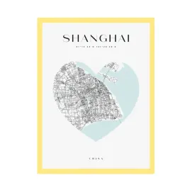 plakat-mapa-miasta-shanghai-chiny-azja-serce-24x30-cm-ramka-zolta