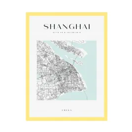 plakat-mapa-miasta-shanghai-chiny-azja-kwadrat-24x30-cm-ramka-zolta