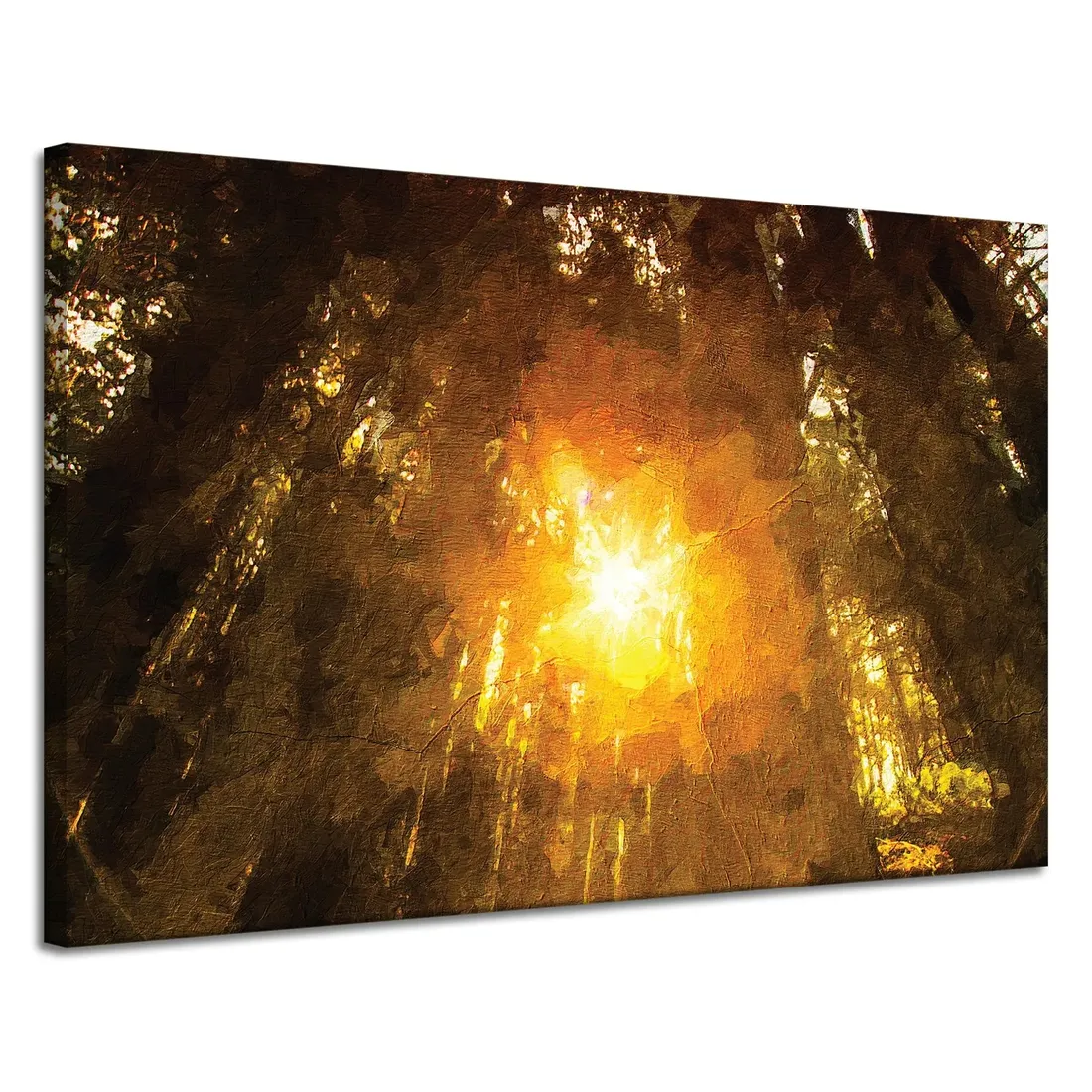 obraz-na-plotnie-las-w-blasku-slonca-pastele-120x80-cm-stan-nowy