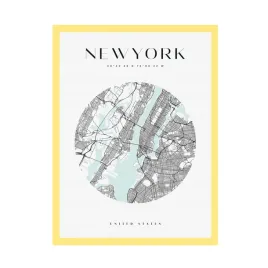 plakat-mapa-miasta-new-york-kolo-24x30-cm-ramka-zolta
