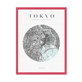 plakat-mapa-miasta-tokyo-japonia-azja-tokio-kolo-24x30-cm-ramka-amarant