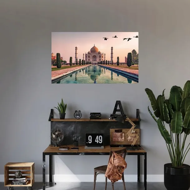 obraz-na-plotnie-tadz-mahal-architektura-indie-70x50-cm-wysokosc-produktu-50-cm