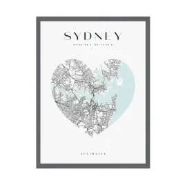 plakat-mapa-miasta-sydney-australia-serce-24x30-cm-ramka-kamienna-szarosc