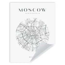 plakat-mapa-miasta-rosja-stolica-moskwa-kolo-30x40-cm