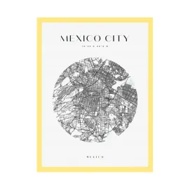 plakat-mapa-miasta-meksyk-kolo-24x30-cm-ramka-zolta