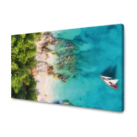 obraz-na-plotnie-wybrzeze-lasy-woda-skaly-brzeg-120x70-cm