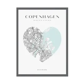 plakat-mapa-miasta-kopenhaga-serce-24x30-cm-ramka-kamienna-szarosc
