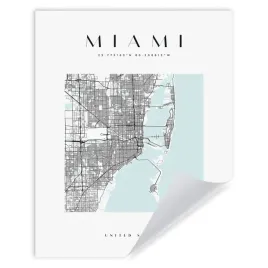 plakat-mapa-miasta-stany-zjednoczone-miami-kwadrat-24x30-cm