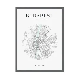 plakat-mapa-miasta-budapeszt-kolo-24x30-cm-ramka-kamienna-szarosc