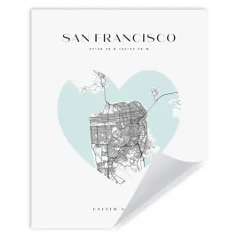 plakat-mapa-miasta-san-francisco-usa-kalifornia-serce-24x30-cm