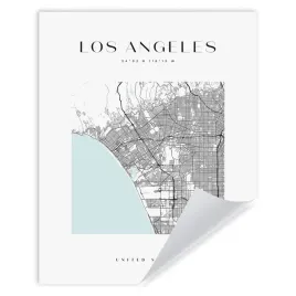 plakat-mapa-miasta-usa-los-angeles-kwadrat-24x30-cm