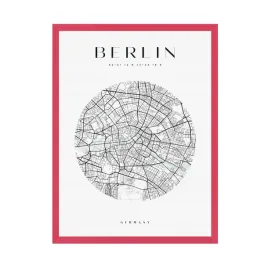plakat-mapa-miasta-berlin-kolo-24x30-cm-ramka-amarant