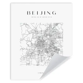 plakat-mapa-miasta-chiny-pekin-beijing-kwadrat-24x30-cm