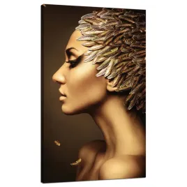 obraz-na-plotnie-profil-zlotej-kobiety-nowoczesny-styl-70x120-cm