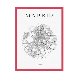 plakat-mapa-miasta-madryt-kolo-24x30-cm-ramka-amarant