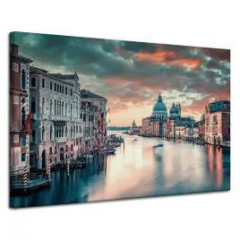 obraz-na-plotnie-architektura-wenecja-raj-120x80-cm-miasto-rzeka-europa