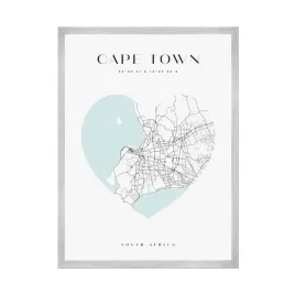 plakat-mapa-miasta-cape-town-serce-24x30-cm-ramka-srebrna