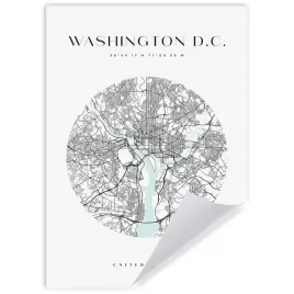 plakat-mapa-miasta-waszyngton-usa-kolo-21x297-cm