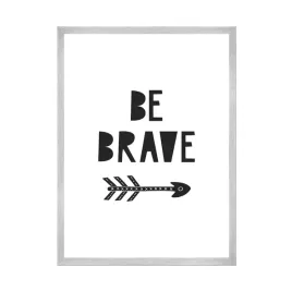 plakat-dzieciece-be-brave-40x50-cm-ramka-srebrna