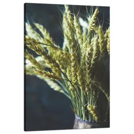obraz-na-plotnie-botanika-klosy-w-wazonie-80x120-c-roslinnosc-rustykalny