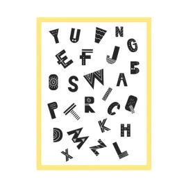 plakat-dzieciece-alfabet-literki-24x30-ramka-zolta