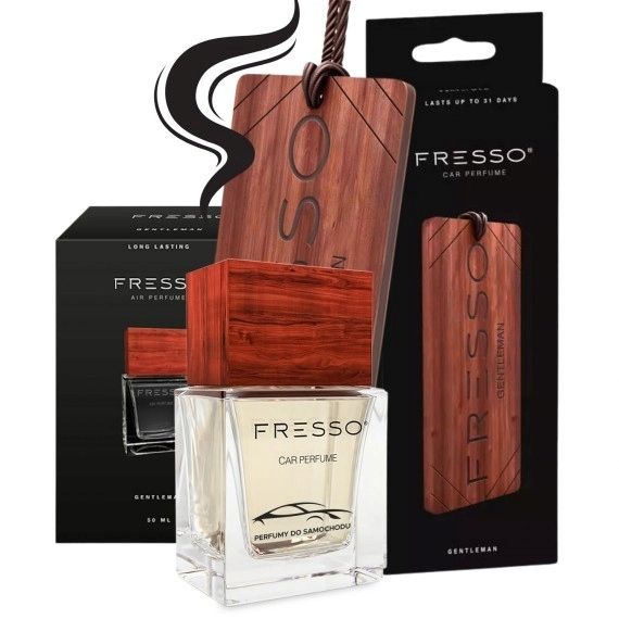 FRESSO Gentleman Perfum 50ml zawieszka Zapach do samochodu