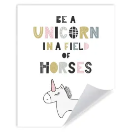 plakat-dzieciece-be-a-unicorn-jednorozec-24x30-cm