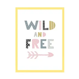 plakat-dzieciece-wild-and-free-24x30-cm-ramka-zolta