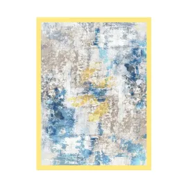 plakat-obraz-abstrakcji-sztuka-ramka-zolta-24x30