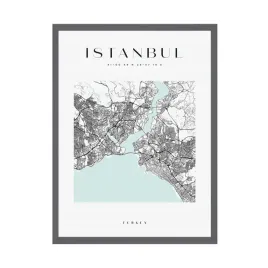 plakat-mapa-miasta-istanbul-kwadrat-24x30-cm-ramka-kamienna-szarosc