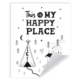 plakat-dzieciece-this-is-my-happy-place-24x30-cm