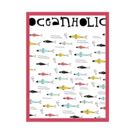 plakat-dzieciece-mlodziezowe-rybki-oceanoholic-24x30-cm-ramka-amarant