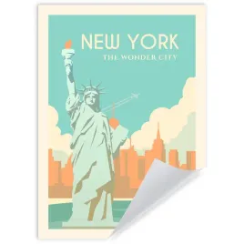 plakat-miasta-new-york-statua-wolnosci-usa-stany-zjednoczone-21x297-cm