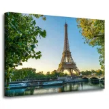 obraz-na-plotnie-architektura-wieza-eiffla-70x50-paryz-europa-francja-widok