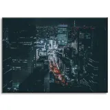obraz-na-plotnie-architektura-tokyo-noca-70x50-cm-azja-japonia-z-lotu-ptaka-stan-nowy