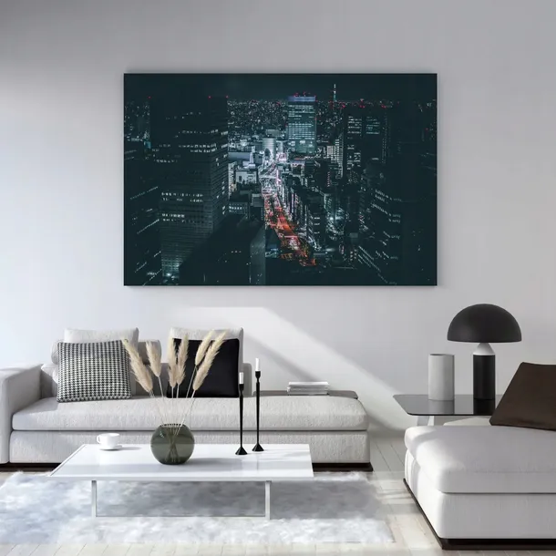 obraz-na-plotnie-architektura-tokyo-noca-70x50-cm-azja-japonia-z-lotu-ptaka-wysokosc-produktu-50-cm