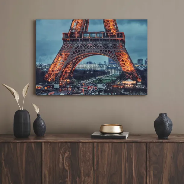 obraz-na-plotnie-architektura-wieza-eiffla-70x50-francja-paryz-europa-widok-wysokosc-produktu-50-cm