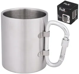 kubek-turystyczny-termiczny-prozniowy-300ml-stalowy-karabinczyk-fox-mfh