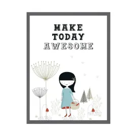 plakat-dzieciece-make-today-awesome-24x30-cm-ramka-kamienna-szarosc
