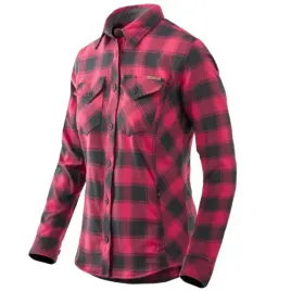 koszula-w-krate-damska-marigold-helikon-przewiewna-coral-crimson-xxl