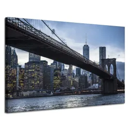 obraz-na-plotnie-architektura-manhattan-120x80-cm-usa-stany-zjednoczone