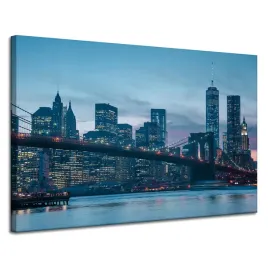 obraz-na-plotnie-architektura-new-york-120x80-cm-stany-zjednoczone-miasta