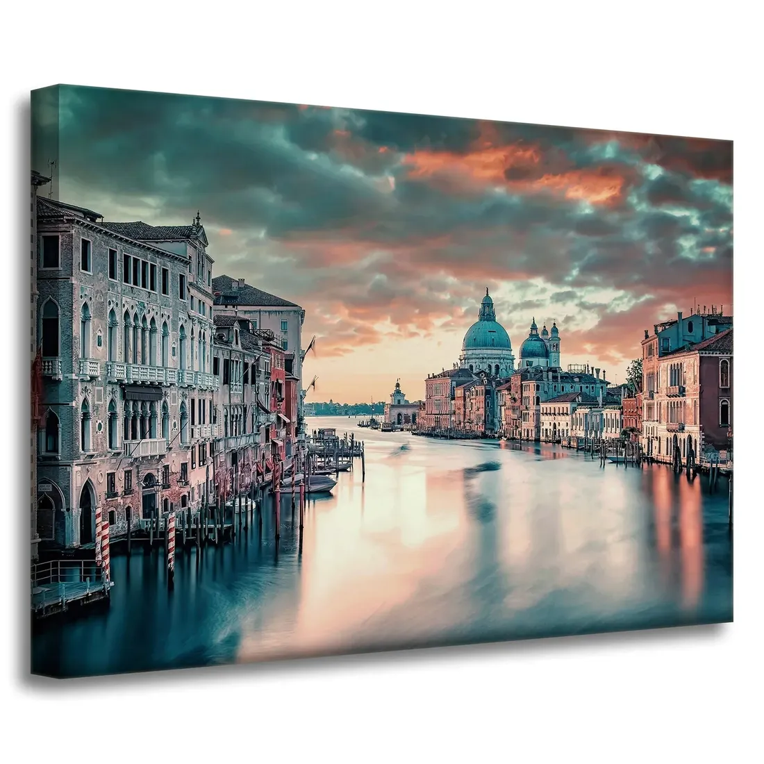 obraz-na-plotnie-architektura-wenecja-wlochy-70x50-cm-miasto-rzeka-europa-stan-nowy