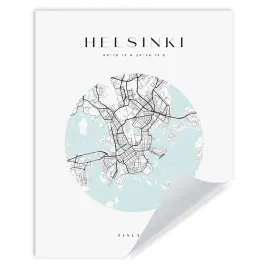 plakat-mapa-miasta-finlandia-stolica-helsinki-kolo-24x30-cm
